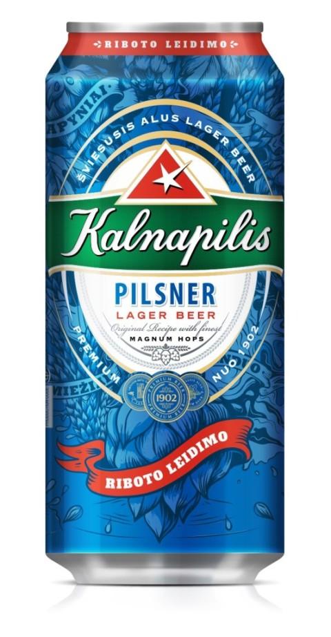 Prekės ženklas: STIPRUSIS ALUS LAGER BEER Kalnapilis PILSNER LAGER BEER RIBOTO LEIDIMO